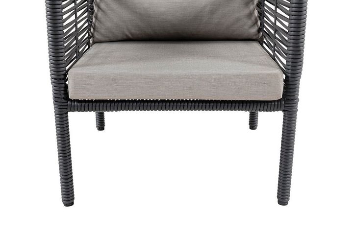 New York Outdoor Sofa Set, Grey