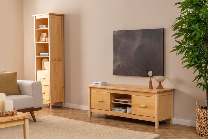 Ranch TV-Meubel, Natuurlijke Kleur