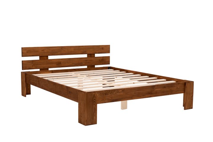 Berlin Bedframe, 120x200 cm, Walnoot