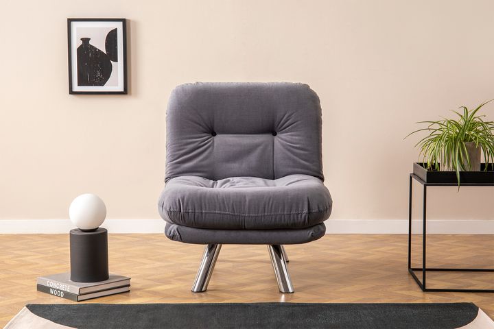 Hippo Fauteuil, Grijs