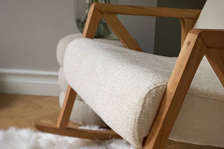 Joan Nini Teddy Schommelstoel, Beige