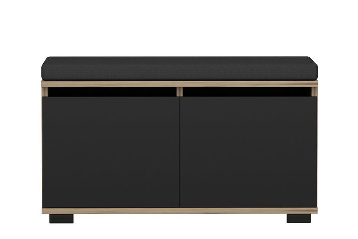 Medway Drago Schoenenkast & Kruk, Zwart