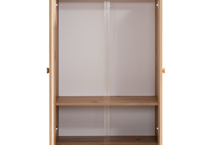 Riva Bunk Bed with Desk, 90 x 190 cm, Walnut