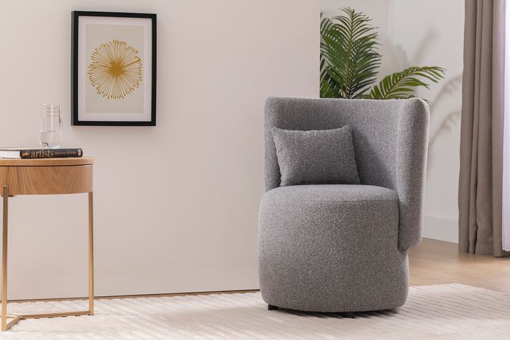 Relax Fauteuil Teddy, Antraciet