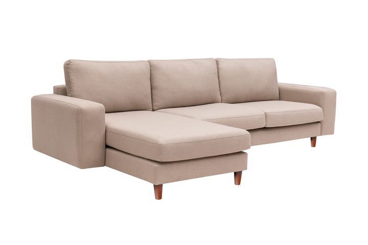 Merlin Mini Corner Sofa, Beige Sand
