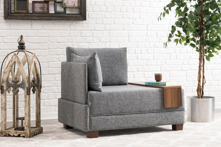 Fly Fauteuil, Links, Grijs