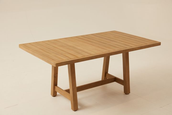 Monte Carlo Houten Tuinset, 6 Zits, Creme