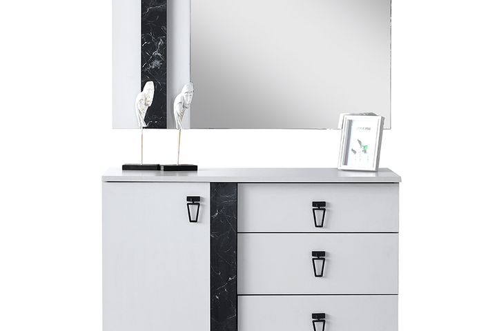 Rio Ladekast & Spiegel met 3 Lades