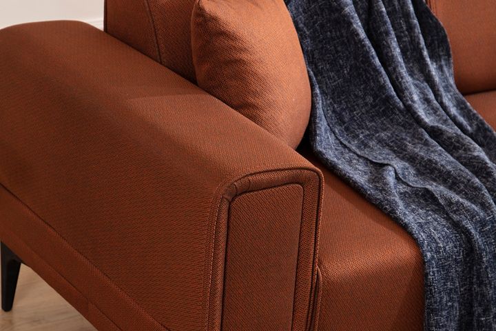 Horizont Hoekbank Rechts, Steenrood