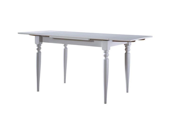 White Keukentafel, 120x80 cm