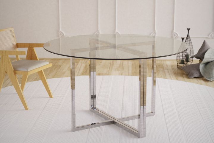 Potrica Ronde Eettafel, Zilver
