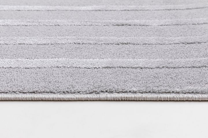 Hiromi Machinetapijt, 80x150 cm, Grijs