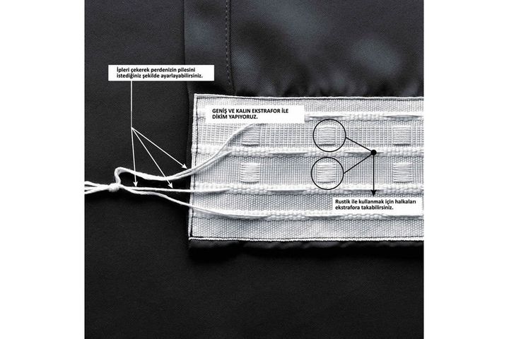 Belle Cose Kamila Verduisteringsgordijn, 220x270 cm, Mosterd