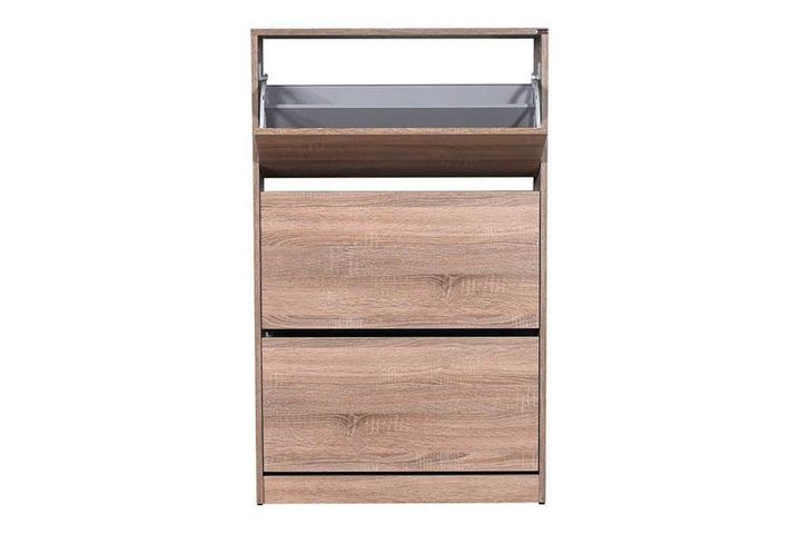 Adore Flat Duo 3-Tier Large Shoe Storage Cabinet, Yellow