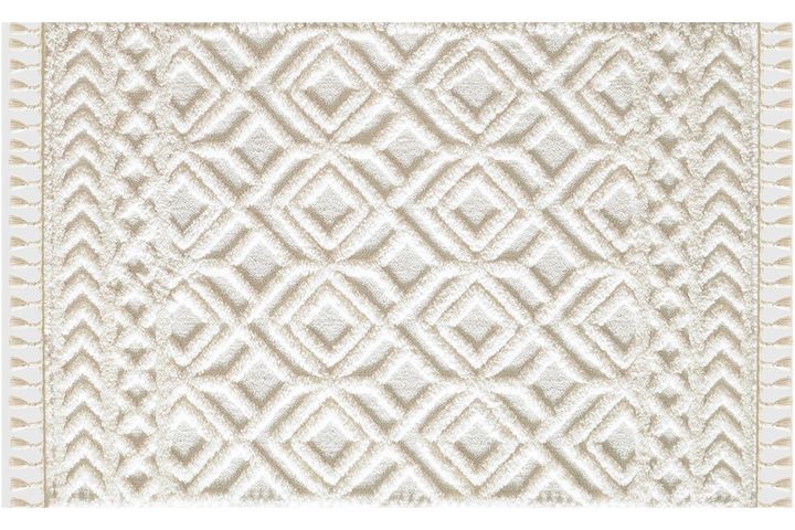 Deion Machinetapijt, 140x200 cm, Creme