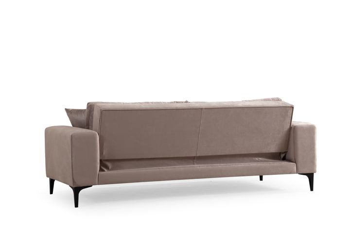 Astana 3-Zitsbank met slaapfunctie, Beige
