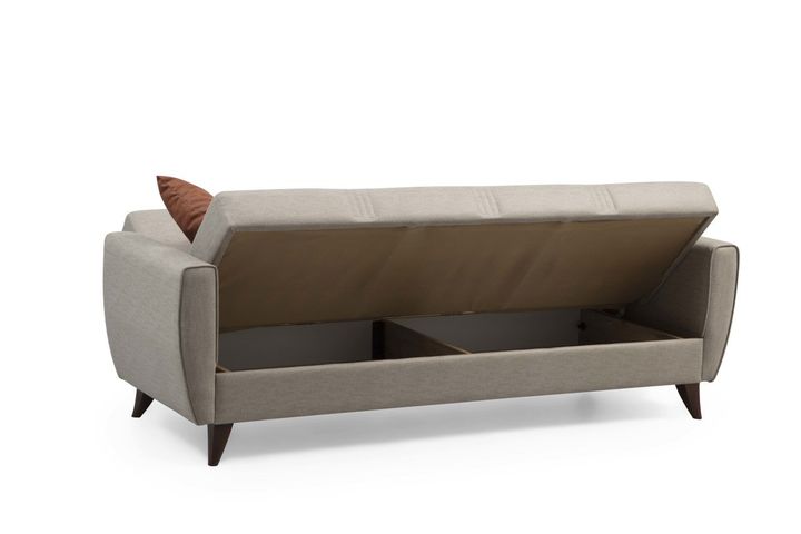 Zaden 3-Zitsbank, Beige