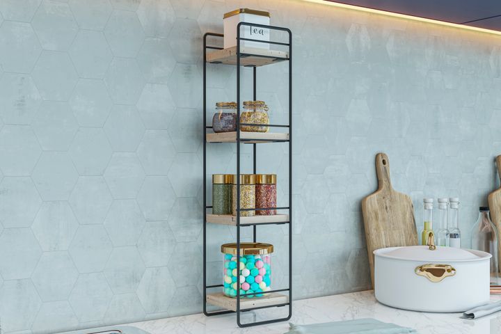 Bino Olivia Keukenrek met 4 Rekken