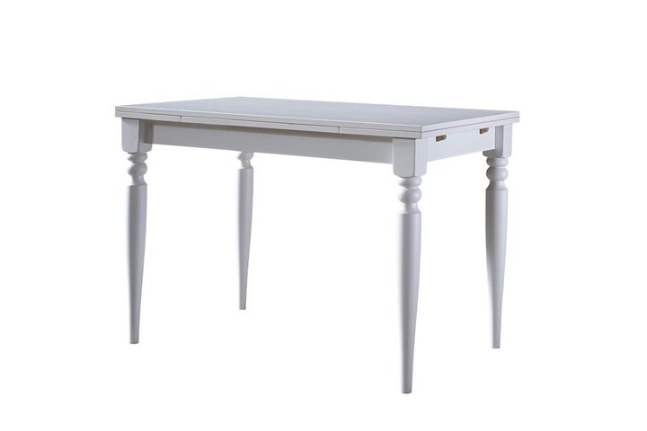 White Keukentafel, 120x80 cm