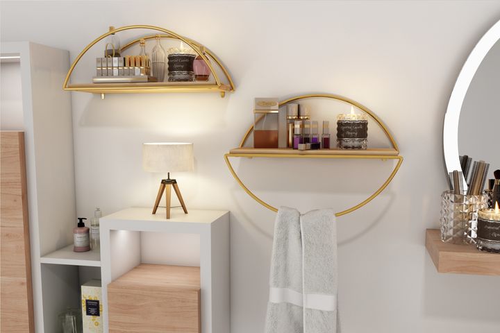 Bino Liam Badkamerrekkenset, Goud