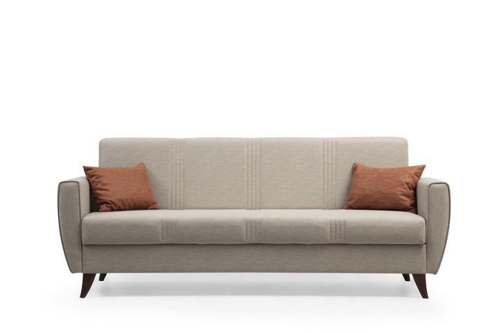 Zaden 3-Zitsbank, Beige