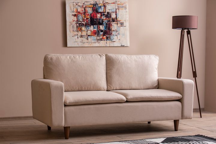Pafu Lungo 2-Zitsbank, Creme