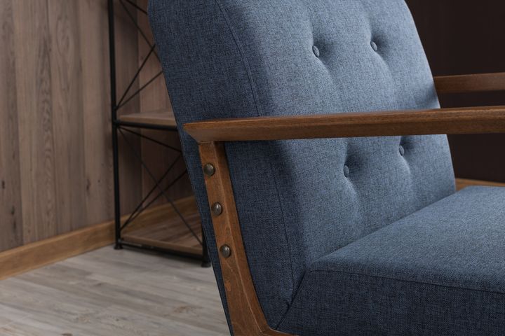 Cinque Terre Fauteuil, Donkerblauw