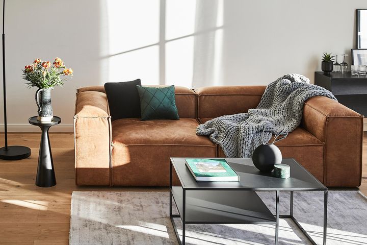 Frid Nubuck 2-Zitsbank, Bruin