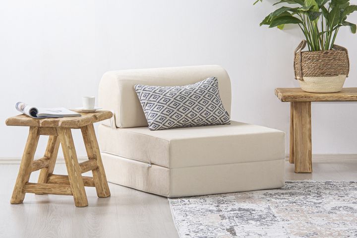Magic Opklapbare Fauteuil, Beige