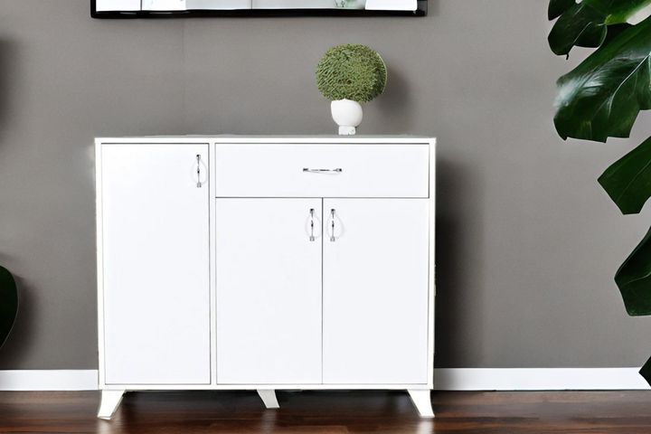 ESMOB PLANTA BEYAZ ÇOK AMAÇLI DOLAP