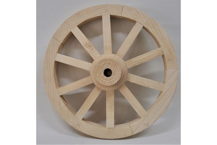 AHŞAP AT ARABASI TEKERİ, 50 CM, 61796
