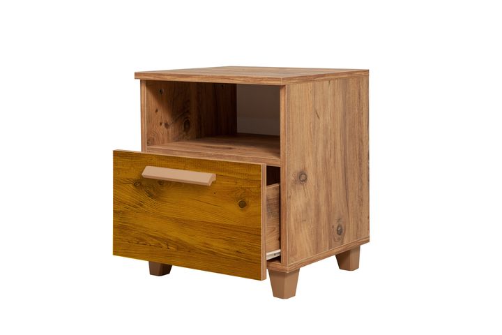 Leva Sun Nachtkastje, Pijnboom