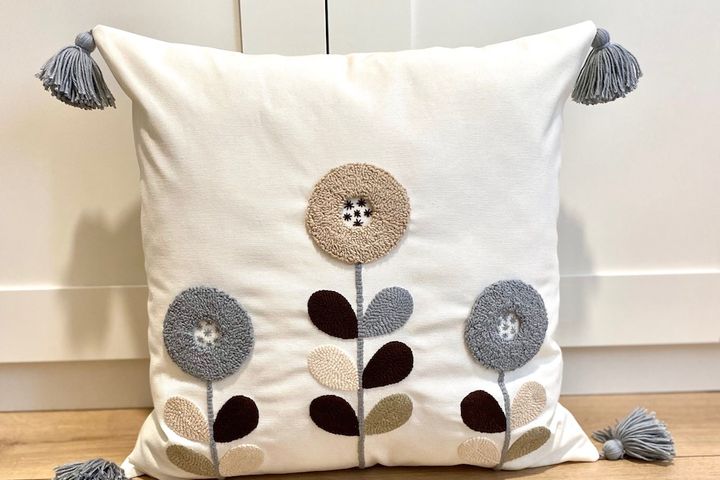 Minen Punch Cushion Cover, 45 x 45 cm, Multicolour