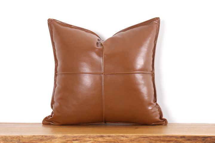 Dobsett Kussen, 40x40 cm, Bruin