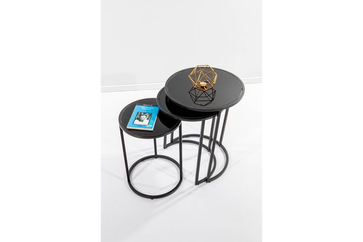 Circles Glazen Zettafels, Zwart