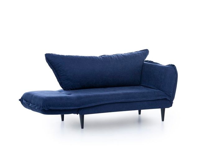 Futon Vino 2-Zitsbank, Donkerblauw