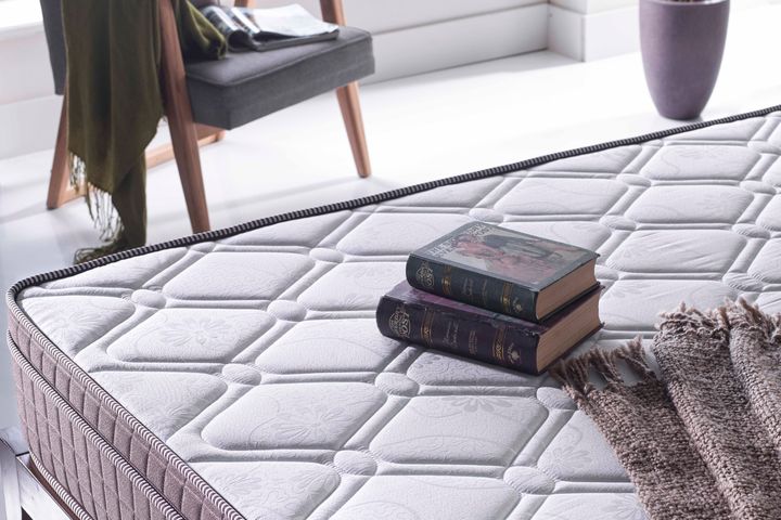 Monte Vast Eenpersoonsmatras Met Pad, 100X200