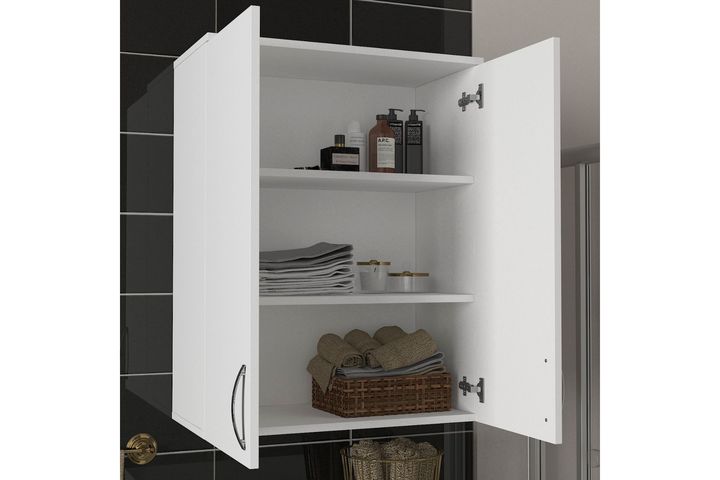Zoe Bathroom Cabinet, Upper Module, White