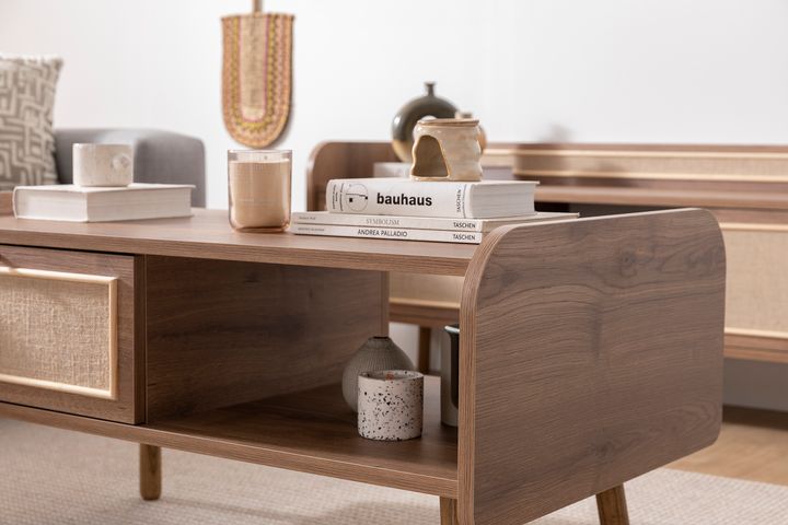 Torenna Salontafel, Walnoot