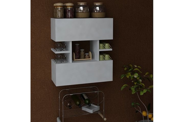 Eris Kitchen Cabinet, White