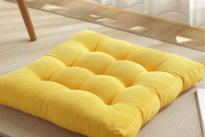 Tubby Vloerkussen, Geel