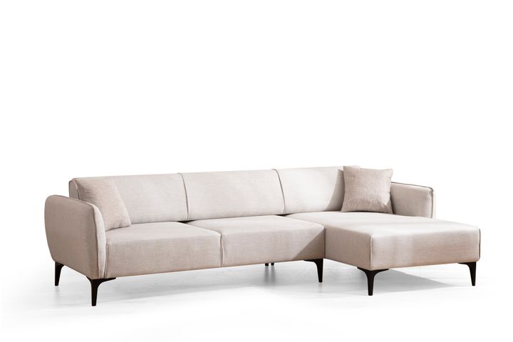 Bellisimo Hoekbank Rechts, Creme