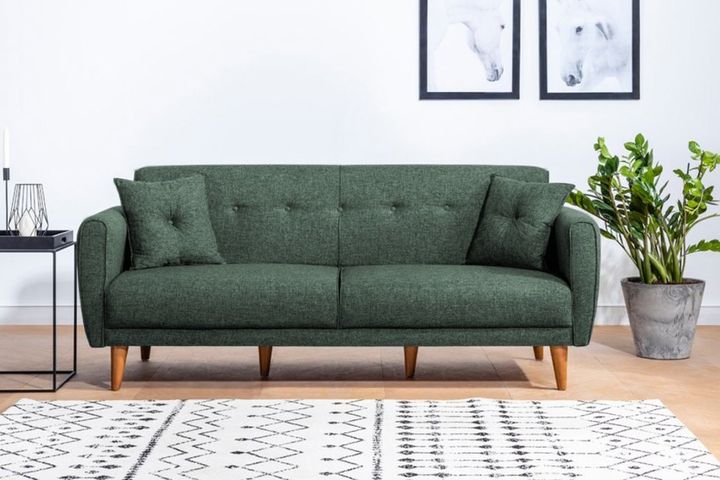Aria 3-Sitzer Sofa, Grün