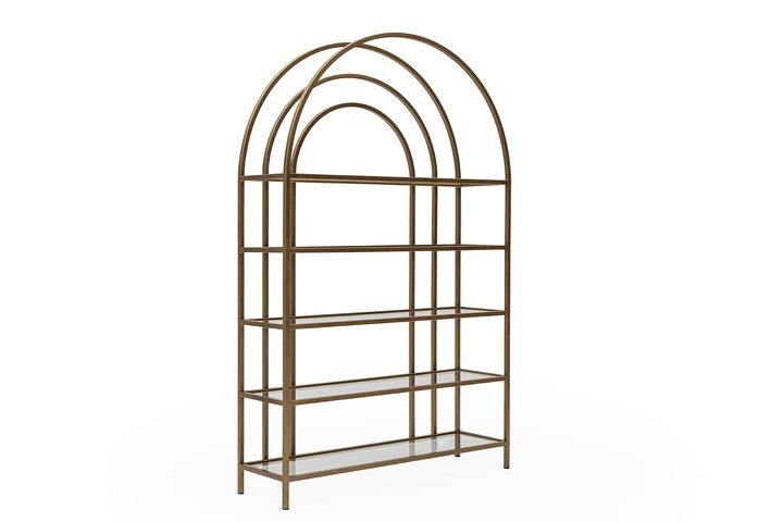 Lola Curve Boekenrek met 5 Rekken