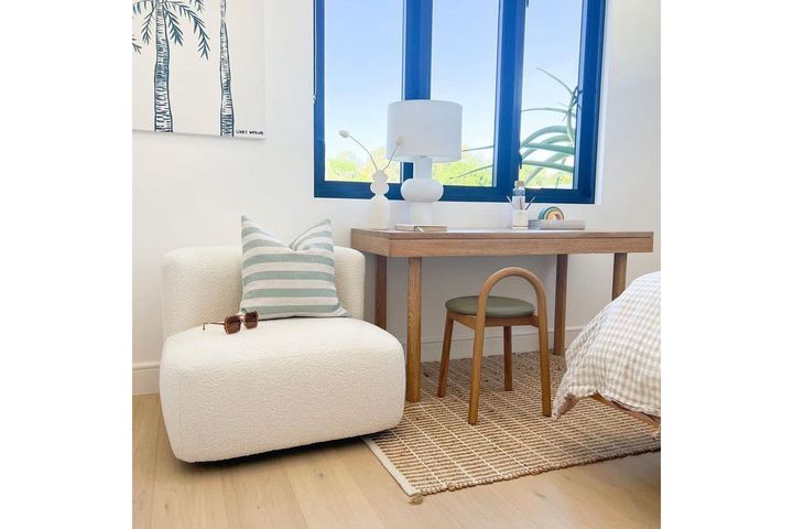 Milan Teddy Fauteuil, Wit