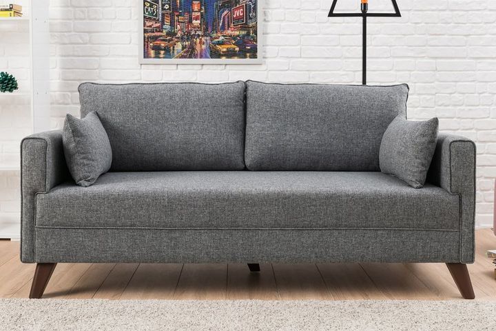 Bella Soft 2-Sitzer Sofa, Grau