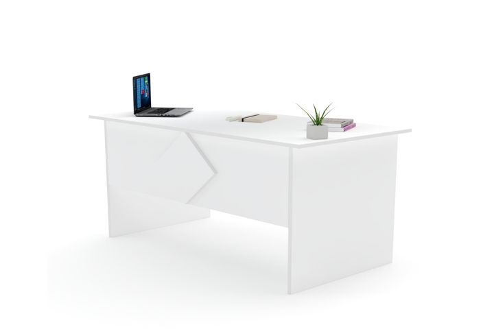 Masako Schreibtisch, 75x70x40 cm, Weiß