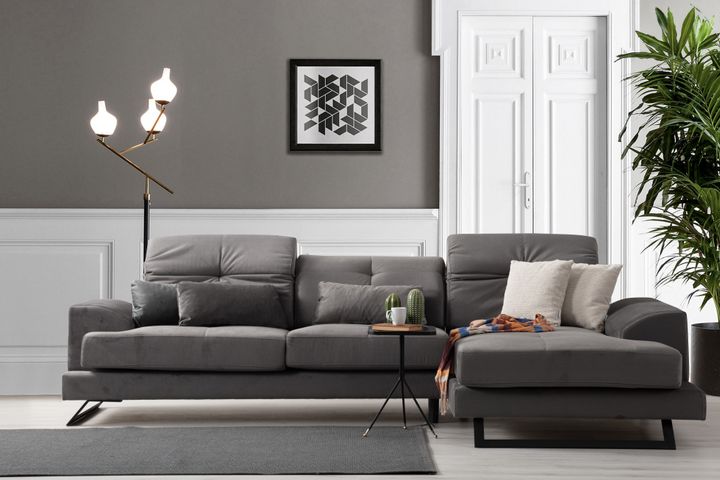 Frido Hoekbank Rechts, Antraciet