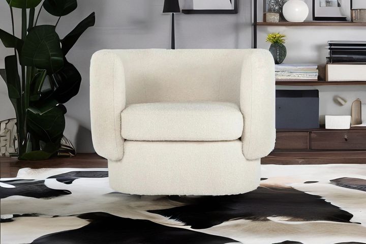 Enna Teddy Fauteuil, Wit