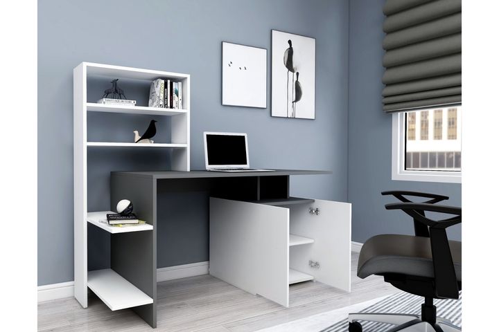 Arnetti Costa Brava Bureau, Wit en Antraciet